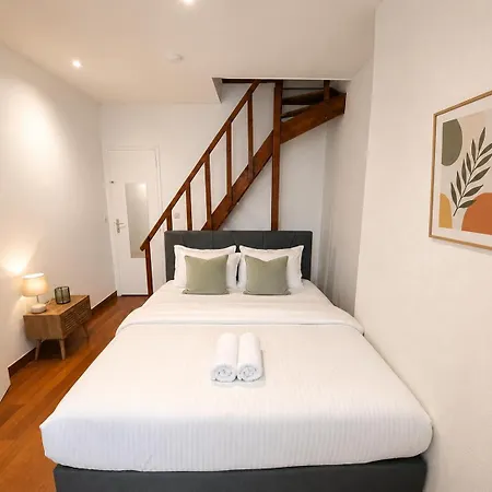 Appartement 1br Flat With Mezzanine Near Eiffel Tower & Metro